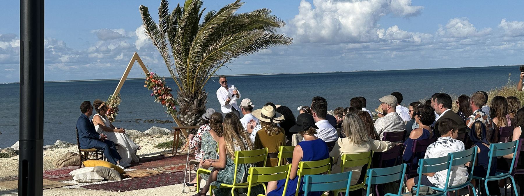 Cérémonie Laïque à la plage