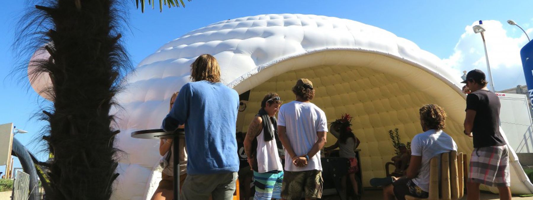 Igloo gonflable